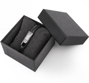 Wearable USB Charger Leather Bracelet - Trendition