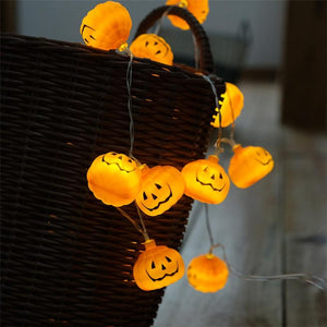 Halloween Pumpkin LED Strings - Trendition